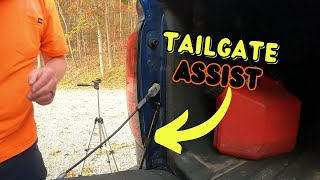 Tailgate Assist Install  2016 Chevy Silverado 1500 [upl. by Mikiso]