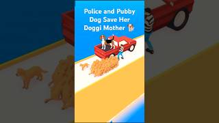 Police and Pubby Dog Save Her Doggi Mother 🐕 shorts youtubeshorts cartoon bhoot [upl. by Drawyah506]