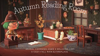 🌧 Animal Crossing Cozy Autumn Reading 🍂  Mellow and Calm Lofi  Music to Study Rest and Relax 🌿 [upl. by Angelika810]