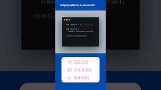 Boost Your JS Skills with Map in One Minute ⏱️ Shorts javascriptquiz quiz codingforbeginners [upl. by Akirahs652]