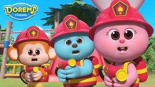 Fire Drill Song🔥│Doremi Friends Song│Baby Safety Song│Doremi Friends  Nursery Rhymes amp Kids Songs [upl. by Sum24]