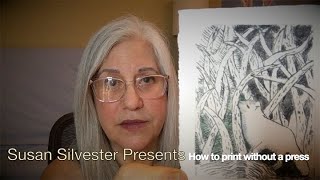 Using a Pasta Machine as a Printing Press to create a drypoint art look [upl. by Oicnedurp]