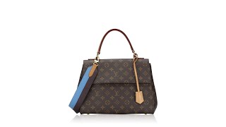 Louis Vuitton Monogram Cluny MM Blue Glacial [upl. by Assennav]