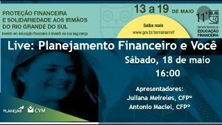 Planejamento Financeiro e Você [upl. by Dlarej346]