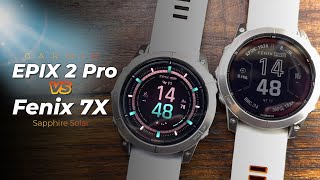 В Чому Відмінність між Garmin Fenix 7X Pro Sapphire Solar та Epix Pro GEN 2 [upl. by Viquelia331]