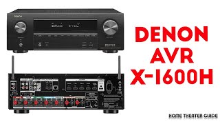 Denon AVRX1600H Review and setup [upl. by Katha]