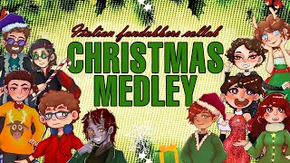 Italian Christmas Medley 🎄 Italian fandubber Collab  COVER ITALIANA [upl. by Jemimah]