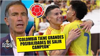 COLOMBIA le va a GANAR a URUGUAY y será UN DURO RIVAL para ARGENTINA en la FINAL  Futbol Picante [upl. by Ennoirb]