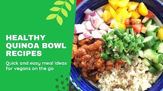 Healthy Quinoa Bowl  How to make easy Quinoa Bowls  Quinoa Recipes  Food Tech Speaks [upl. by Beekman329]