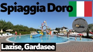 Camping Spiaggia DOro Lazise Gardasee 🇮🇹 [upl. by Sharron303]