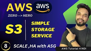 Master AWS S3 Storage A Beginners Guide with Practical Examples  HINDI [upl. by Ley991]