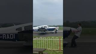 Plane at TOLLERTON AIRFIELD NOTTINGHAM Learner pilots first lesson [upl. by Mandel]