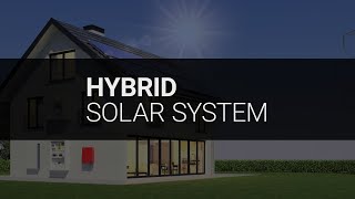 Solar plus battery storage How hybrid systems work [upl. by Jessabell]