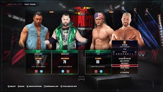 WWE 2K24 TNA Wrestling Halloween Edition System Vs Nic Nemeth amp Joe Hendry [upl. by Hibben]