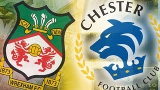 Wrexham v Chester Fc AUG 31 st 2013  Chester win 02 [upl. by Ori450]