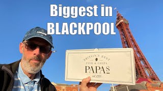 I went to Papas Fish amp Chips Blackpool [upl. by Callean]