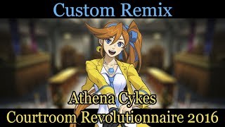 Rhythm Heaven Custom Remix  Athena Cykes  Courtroom Revolutionnaire 2016 [upl. by Enilekcaj]