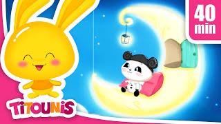 Au clair de la Lune 30min de Comptines  Chansons avec les Titounis  French Nursery Rhymes [upl. by Nautna]