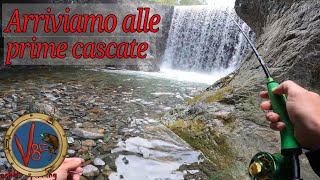 Le prime cascate dellAlto Adige parte 3 spinningfishing flyfishing pescaallatrota [upl. by Enelear158]