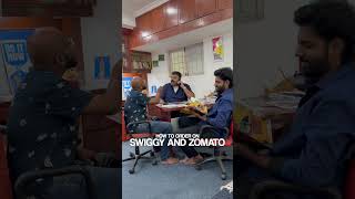 how to order on swiggy or zomato  comedy funnyvideo officeatrocities officeproblemsfoodie [upl. by Pironi]