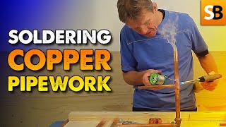 How to Solder Copper Pipes amp Avoid Leaking Water [upl. by Kathryne]