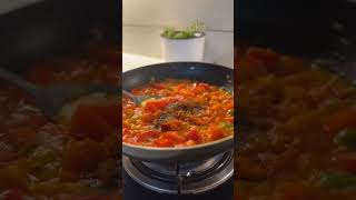 Shakshuka recipe ⛅🍅🍳shakshukarecipe tomatorecipe egg breakfastrecipe ottoman [upl. by Ainevuol483]