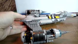 Lego Mandalorian N1 Starfighter 75325 review [upl. by Butterfield268]