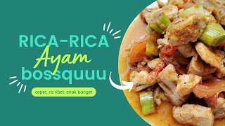 RICA RICA AYAM PEDAS [upl. by Gershom]