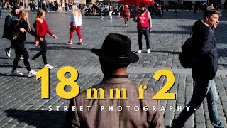 28mm street photography with Fuji XF 18mm f2  XT20 [upl. by Assenahs]