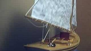 wood model boat build amp tour [upl. by Einotna]