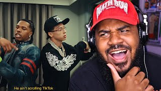 CENTRAL CEE FT LIL BABY  BAND4BAND MUSIC VIDEO REACTION [upl. by Accalia]