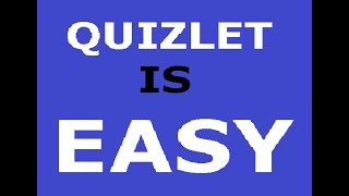 How to make your own set on quizlet Quizlet tutorial [upl. by Hellene]