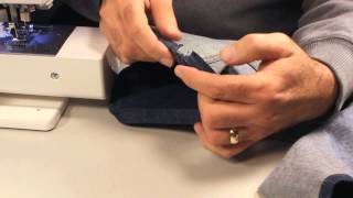 Jeans Hem Techniques On A Home Sewing Machine [upl. by Ailatan]