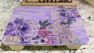 Dollar Tree Cutting Board DIY [upl. by Shelley438]