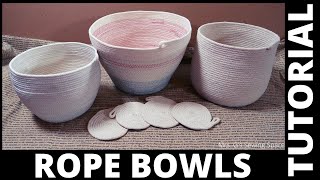 Rope Bowl  TUTORIAL  So much fun [upl. by Lidstone]