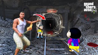 GTA 5  Nobita amp Shinchan Found Anywhere Door Near Franklin House in Gta 5 tamil  Gta 5 mods [upl. by Seldun]