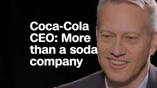 CocaCola CEO We try to be more than a soda compan [upl. by Oria]