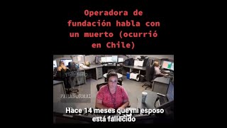 Operadora habla por teléfono con un muerto [upl. by Xad]