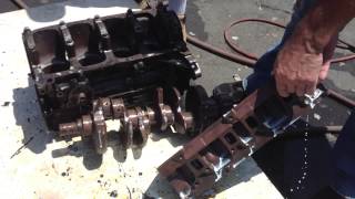 REMOVING RUST RUSTY METAL MOTOR SUSET AQUATIC BLOCK LIKE NEW part 3 [upl. by Nylimaj]