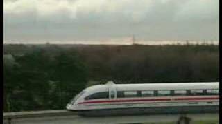 German Transrapid Emsland 500 kmh [upl. by Trumaine]