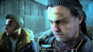 Until Dawn Monster Chase and Stranger Death Scene PS4 Gameplay [upl. by Baiel]