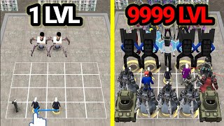 MAX LEVEL Merge Master Zombie Evolution Battle Gameplay Part 19 [upl. by Hanah367]