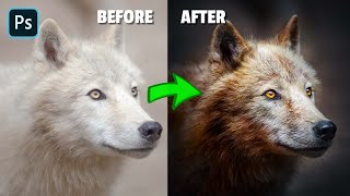 Dramatic Retouching  Photoshop tutorial [upl. by Yenwat988]