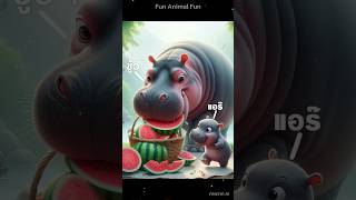 รู้หรือไม่ ทำไมหมูเด้งเป็นลม fun animals cute [upl. by Irish]