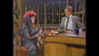 Cyndi Interview with David Letterman  1984 [upl. by Larrej]