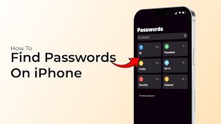 How to Find Passwords on iPhone [upl. by Aleil825]