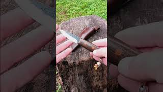 Pocket Puukko Perfecto from AA Forge Handcrafted Knives [upl. by Siddra]