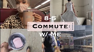 My Train Commute to Work  Week in Life Working a 95 City Job OOTD Work Outfits [upl. by Kraul636]