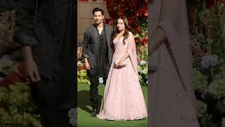 Varun Dhawan With His Pregnant Wife Natasha Dalal At Anant Ambani amp Radhika Merchant Engagement Bash [upl. by Murage]