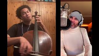 Sheku KannehMason and Gary Barlow play Hallelujah [upl. by Aihtnys]